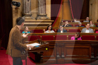 Plenary session in the Parliament of Catalonia