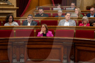 Plenary session in the Parliament of Catalonia