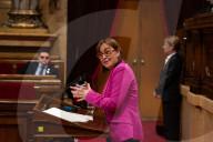 Plenary session in the Parliament of Catalonia