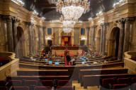 Plenary session in the Parliament of Catalonia