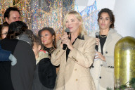 Lancement des illuminations de la rue du Faubourg Saint-Honoré à Paris le 26 novembre 2024.