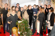 Lancement des illuminations de la rue du Faubourg Saint-Honoré à Paris le 26 novembre 2024.