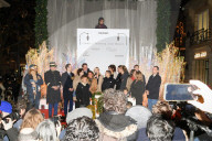 Lancement des illuminations de la rue du Faubourg Saint-Honoré à Paris le 26 novembre 2024.