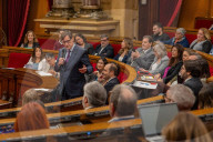 Barcelona_Plenary session of the Catalan Parliament focused on housing