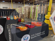 US Border Patrol seizes more than 3,000 Asian counterfeit Gibson guitars