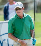 Bruce Jenner playing golf