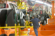 Fiat Mirafiori di Torino: la linea della Grande Punto 