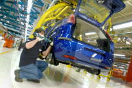 Fiat Mirafiori di Torino: la linea della Grande Punto 