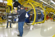 Fiat Mirafiori di Torino: la linea della Grande Punto 