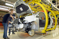 Fiat Mirafiori di Torino: la linea della Grande Punto 