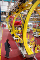 Fiat Mirafiori di Torino: la linea della Grande Punto 