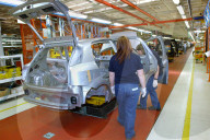 Fiat Mirafiori di Torino: la linea della Grande Punto 