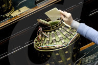 Roma,  Camera dei Deputati, Parlamento in seduta Comune per l&#x2019;elezione di un giudice della Corte Costituzionale 