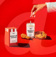 KFC sort des bougies à l'odeur de poulet grillé