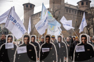 Flash mob Fsp Polizia a Torino