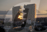 Ndarja : un immeuble au design atypique à Tirana en Albanie