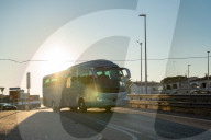 Barcelona - First day of the bus drivers' strike