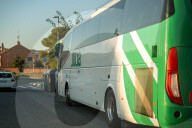 Barcelona - First day of the bus drivers' strike