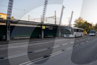 Barcelona - First day of the bus drivers' strike