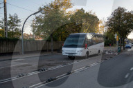 Barcelona - First day of the bus drivers' strike