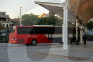 Barcelona - First day of the bus drivers' strike