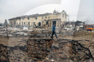 Aftermath of Russian missile attack in Odesa region 