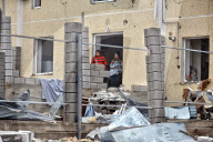 Aftermath of Russian missile attack in Odesa region 