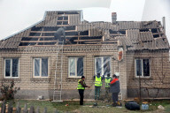 Aftermath of Russian missile attack in Odesa region 