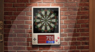 Electronic dafts game keeps the score