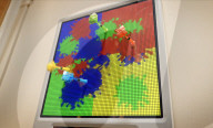 Electronic dafts game keeps the score