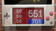 Electronic dafts game keeps the score