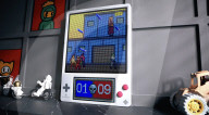 Electronic dafts game keeps the score