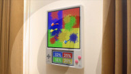 Electronic dafts game keeps the score