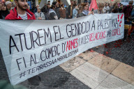 Barcelona_Pro-Palestine demonstration in Barcelona