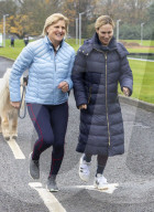 Zara Tindall takes part in charity cycle ride