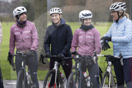 Zara Tindall takes part in charity cycle ride