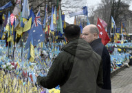 Zelenskyy and Olaf Scholz pay tribute to perished defenders of Ukraine 