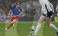 Women's international friendly between England and the USA at Wembley Stadium, London, UK.