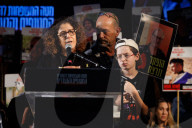Tel Aviv rally for the release of hostages held by Hamas