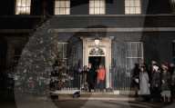 Prime Minister Keir Starmer turns on Christmas lights