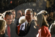 Prime Minister Keir Starmer turns on Christmas lights