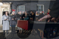Prime Minister Keir Starmer turns on Christmas lights