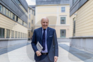 Milano - Giuseppe Marotta in visita nella sede del Corriere della Sera