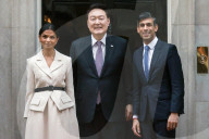 Rishi Sunak Greets South Korean President Yoon Suk Yeol
