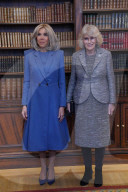Camilla and Madame Macron attend Entente Litteraire Prize Award Ceremony