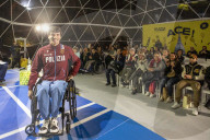 Torino, incontro con il nuotatore paralimpico Manuel Bortuzzo presso Casa Tennis