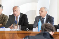 Conferenza stampa su maxi operazione &#x2019;Ndrangheta in Questura a Brescia
Conferenza stampa su maxi operazione &#x2019;Ndrangheta in Questura a Brescia