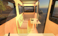 Tiny mobile home - pulled by trike