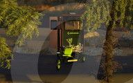 Tiny mobile home - pulled by trike