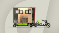 Tiny mobile home - pulled by trike